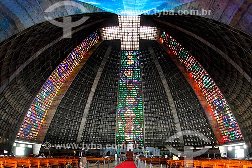  Interior da Catedral de São Sebastião do Rio de Janeiro (1979)  - Rio de Janeiro - Rio de Janeiro (RJ) - Brasil