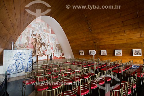  Interior da Igreja São Francisco de Assis (1943) - também conhecida como Igreja da Pampulha  - Belo Horizonte - Minas Gerais (MG) - Brasil