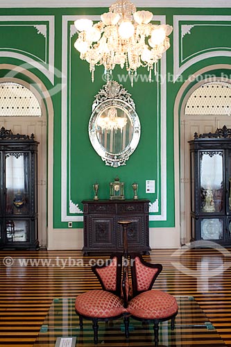  Interior do Museu de Arte de Belém (MABE) - Palácio Antônio Lemos - também sede da Prefeitura da cidade de Belém  - Belém - Pará (PA) - Brasil