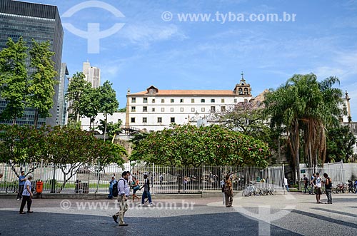  Igreja e Convento de Santo Antônio do Rio de Janeiro (1615) vistos do Largo da Carioca  - Rio de Janeiro - Rio de Janeiro (RJ) - Brasil