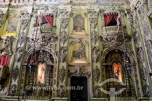  Interior da Igreja de Nossa Senhora do Monte do Carmo ou Igreja da Ordem Terceira do Carmo (1770)  - Rio de Janeiro - Rio de Janeiro (RJ) - Brasil