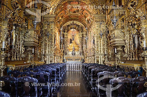  Interior da Igreja da Ordem Terceira de São Francisco da Penitência (1773)  - Rio de Janeiro - Rio de Janeiro (RJ) - Brasil