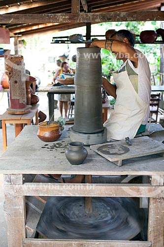  Artesanato em cerâmica na Ilha de Marajó  - Soure - Pará (PA) - Brasil