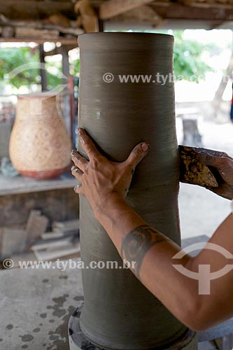  Artesanato em cerâmica na Ilha de Marajó  - Soure - Pará (PA) - Brasil