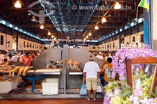  Interior do Mercado Ver-o-peso (Século XVII)  - Belém - Pará (PA) - Brasil