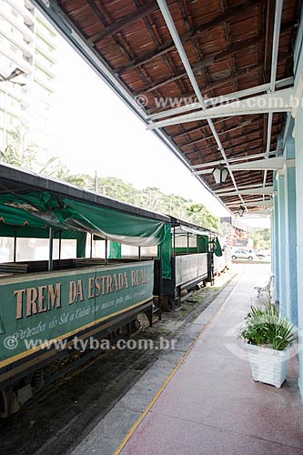  Trem da Estrada Real - que faz o passeio turístico entre as cidades de Paraíba do Sul e Cavaru - na antiga estação de trem de Paraíba do Sul  - Paraíba do Sul - Rio de Janeiro (RJ) - Brasil