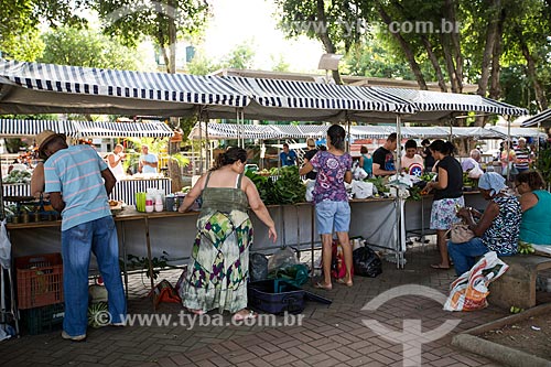  Feira livre na Praça Rodrigues Paes  - Paraíba do Sul - Rio de Janeiro (RJ) - Brasil