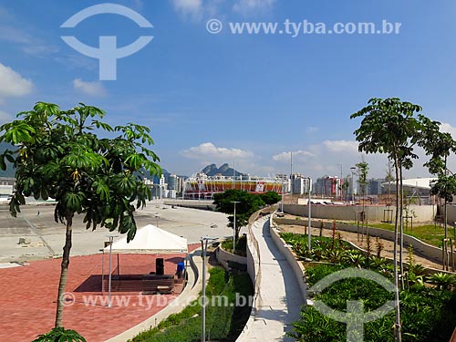  Canteiro de obras do Parque Olímpico Rio 2016 - antigo Autódromo Internacional Nelson Piquet - Autódromo de Jacarepaguá  - Rio de Janeiro - Rio de Janeiro (RJ) - Brasil