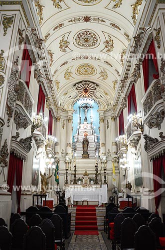  Interior da Igreja de Santa Luzia (Século XVIII)  - Rio de Janeiro - Rio de Janeiro (RJ) - Brasil