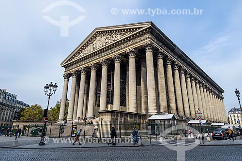  Fachada da Église de la Madeleine (Igreja da Madalena) - 1842  - Paris - Paris - França