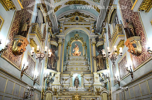  Interior da Igreja de Nossa Senhora do Carmo da Lapa do Desterro (1750)  - Rio de Janeiro - Rio de Janeiro (RJ) - Brasil
