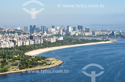  Vista do Aterro do Flamengo a partir do Morro da Urca  - Rio de Janeiro - Rio de Janeiro (RJ) - Brasil