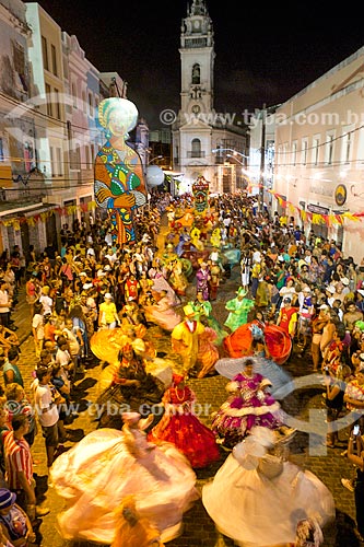  Noite dos tambores silenciosos - cerimônia que agrega o maracatu-nação e as religiões de matrizes africanas realizada durante o carnaval em memória aos ancestrais - no Pátio do Terço  - Recife - Pernambuco (PE) - Brasil