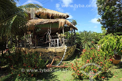  Restaurante A Arca de Bilú na Praia de Tambaba  - Conde - Paraíba (PB) - Brasil