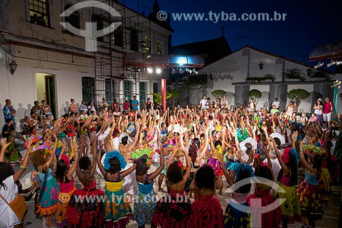  Apresentação no pátio do Teatro da Cidade no Pelourinho  - Salvador - Bahia (BA) - Brasil