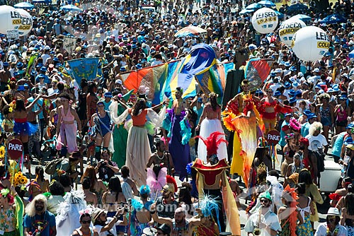  Desfile do bloco de carnaval Orquestra Voadora  - Rio de Janeiro - Rio de Janeiro (RJ) - Brasil
