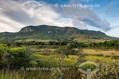 Vista do Morro da Baleia a partir do Rodovia GO-239  - Alto Paraíso de Goiás - Goiás (GO) - Brasil