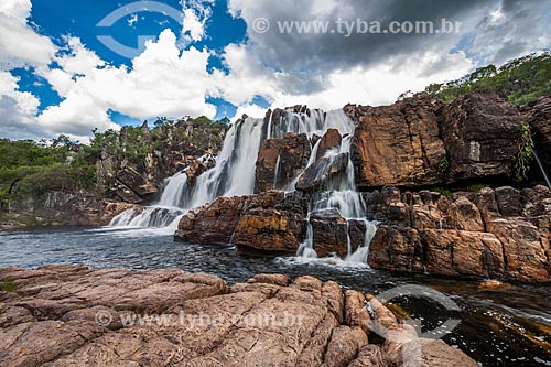  Cachoeira dos Carioquinhas no Parque Nacional da Chapada dos Veadeiros  - Alto Paraíso de Goiás - Goiás (GO) - Brasil