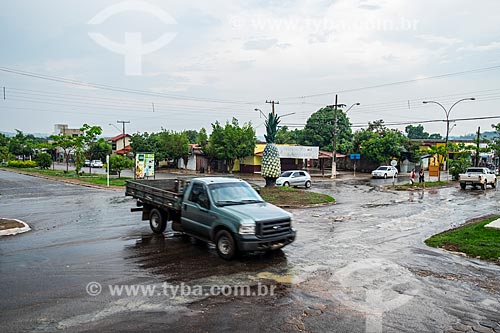  Cruzamento da Avenida Tocantins com a Avenida Bernardo Sayão  - Miracema do Tocantins - Tocantins (TO) - Brasil