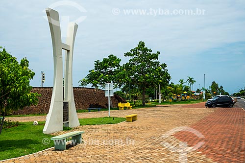  Área de lazer às margens do Rio Tocantins  - Porto Nacional - Tocantins (TO) - Brasil