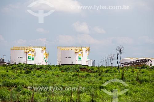  TEPON - terminal de distribuição de combustíveis da Petrobrás - no Pátio Intermodal de Porto Nacional - parte da Ferrovia Norte-Sul  - Porto Nacional - Tocantins (TO) - Brasil