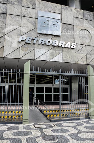  Fachada do edifício Sede da Petrobras  - Rio de Janeiro - Rio de Janeiro (RJ) - Brasil