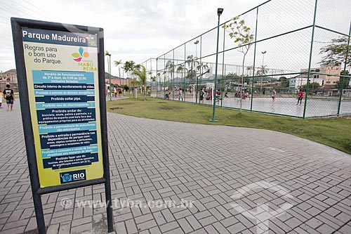  Quadras esportivas no Parque Madureira  - Rio de Janeiro - Rio de Janeiro (RJ) - Brasil