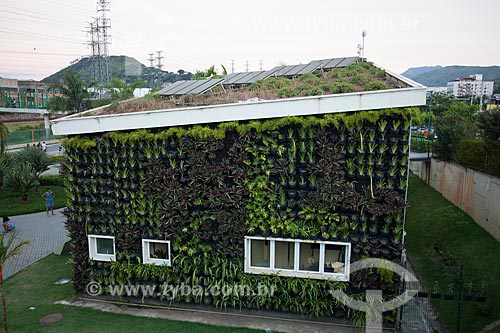  Jardim Vertical ou Parede Verde do Centro de Educação Ambiental - Parque Madureira  - Rio de Janeiro - Rio de Janeiro (RJ) - Brasil