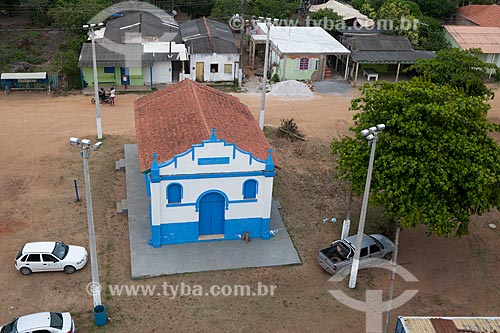  Foto aérea da Igreja do distrito de Regência  - Linhares - Espírito Santo (ES) - Brasil