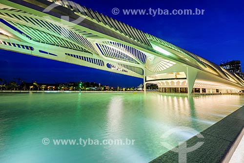  Anoitecer no Museu do Amanhã  - Rio de Janeiro - Rio de Janeiro (RJ) - Brasil