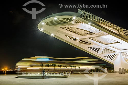  Anoitecer no Museu do Amanhã  - Rio de Janeiro - Rio de Janeiro (RJ) - Brasil