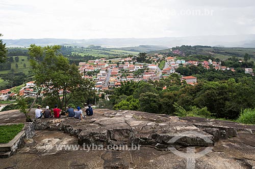  Jovens no Mirante das Lajes  - Resende Costa - Minas Gerais (MG) - Brasil