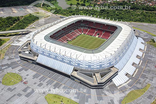  Foto aérea da Itaipava Arena Pernambuco (2013)  - São Lourenço da Mata - Pernambuco (PE) - Brasil