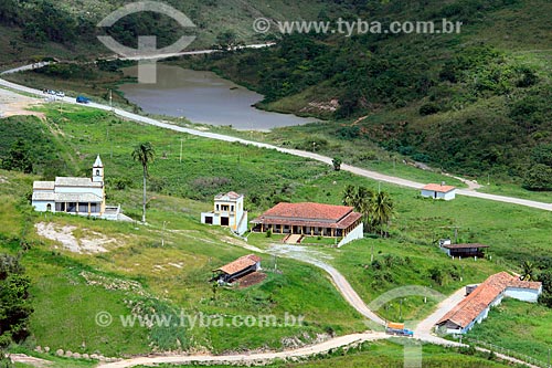  Foto aérea do Engenho Bento Velho às margens da Rodovia BR-232  - Vitória de Santo Antão - Pernambuco (PE) - Brasil