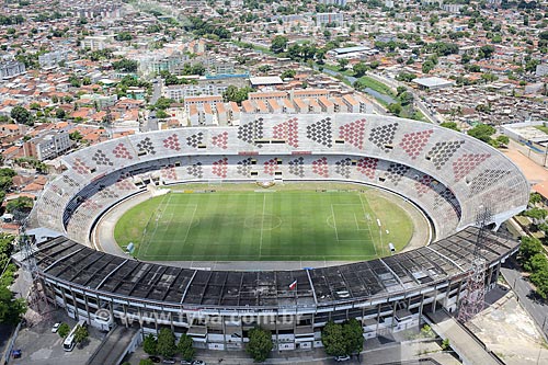  Foto aérea do Estádio José do Rego Maciel (1972) - também conhecido como Estádio do Arruda  - Recife - Pernambuco (PE) - Brasil