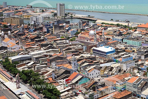  Vista de cima do bairro de São José  - Recife - Pernambuco (PE) - Brasil