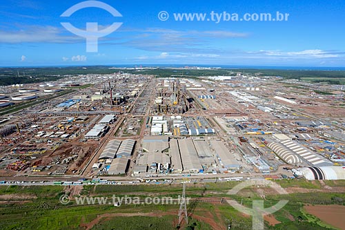 Foto aérea da Refinaria de Abreu e Lima  - Ipojuca - Pernambuco (PE) - Brasil