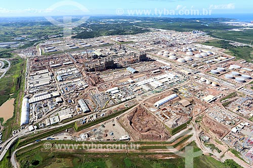  Foto aérea da Refinaria de Abreu e Lima  - Ipojuca - Pernambuco (PE) - Brasil