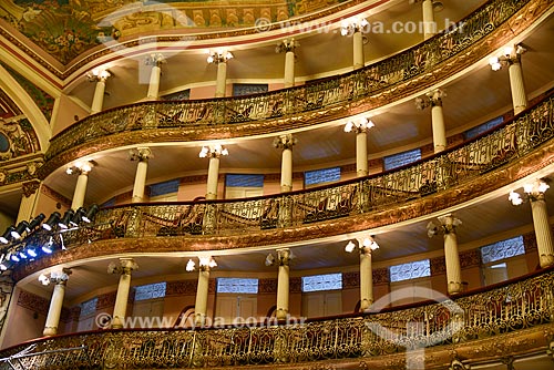  Camarotes no interior do Teatro Amazonas (1896)  - Manaus - Amazonas (AM) - Brasil