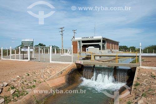  Estação de bombeamento de água do canal principal de irrigação do Projeto Nilo Coelho - Vale do São Francisco  - Petrolina - Pernambuco (PE) - Brasil