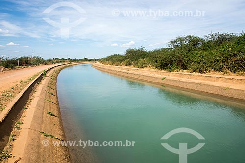  Canal principal de irrigação do Projeto Nilo Coelho - Vale do São Francisco  - Petrolina - Pernambuco (PE) - Brasil