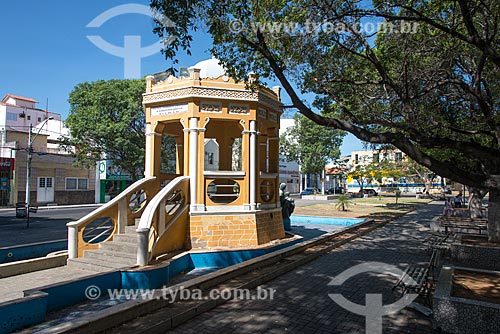  Praça do coreto no centro da cidade  - Juazeiro - Bahia (BA) - Brasil