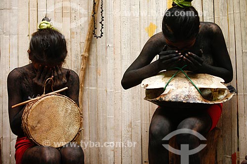  Ritual da Moça Nova dos índios Tikunas do Alto Solimões  - Tabatinga - Amazonas (AM) - Brasil
