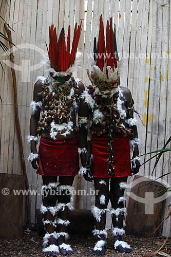  Ritual da Moça Nova dos índios Tikunas do Alto Solimões  - Tabatinga - Amazonas (AM) - Brasil