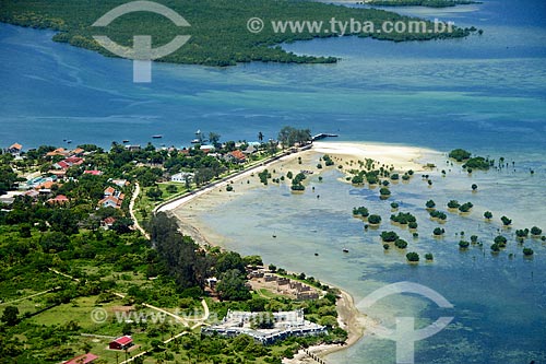  Foto aérea da orla da Ilha do Ibo  - Distrito de Ibo - Província de Cabo Delgado - Moçambique