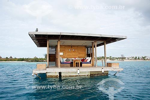  Habitação submarina do Manta Resort Hotel na Ilha de Pemba  - Ilha de Pemba - Tanzânia