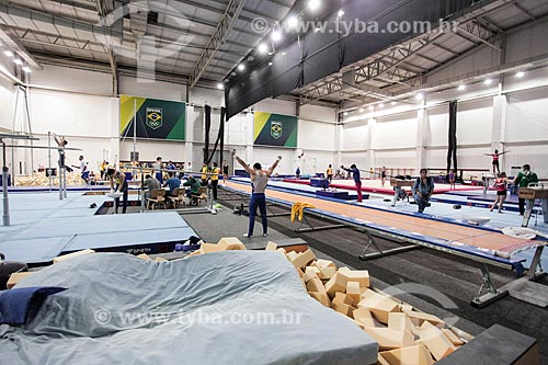  Centro de treinamento de Ginástica Artística na HSBC Arena - parte do Parque Olímpico Rio 2016  - Rio de Janeiro - Rio de Janeiro (RJ) - Brasil