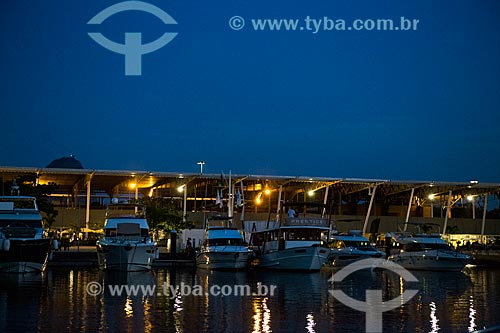  Lanchas atracadas na Marina da Glória  - Rio de Janeiro - Rio de Janeiro (RJ) - Brasil