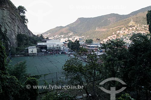  Campo de futebol no Morro da Casa Branca  - Rio de Janeiro - Rio de Janeiro (RJ) - Brasil