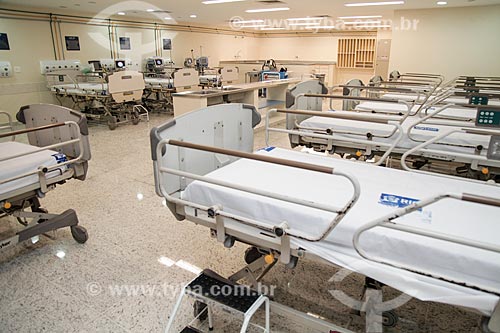 Leitos de UTI (Unidade de Tratamento Intensívo) no Hospital Souza Aguiar  - Rio de Janeiro - Rio de Janeiro (RJ) - Brasil